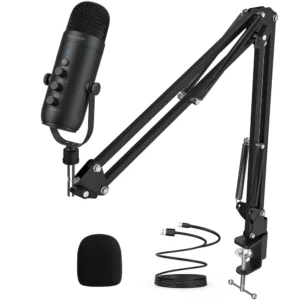 Professional Microphone with Boom Arm