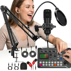 Microphone Suite with Audio Mixer