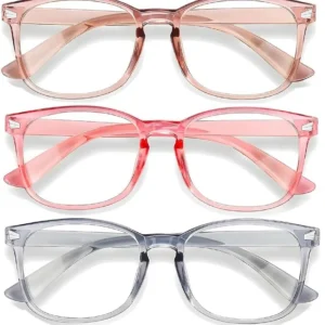 Blue Light Blocking Glasses for Men and Women - 5 Pair